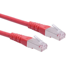 ROLINE Cordon Cat.6 S/FTP (PiMF) rouge 0,3m