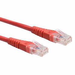 ROLINE Cordon Cat.6 UTP rouge 0,3m, 0,3 m, Cat6, U/UTP (UTP), RJ-45, RJ-45