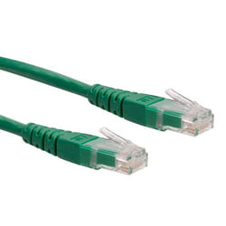 ROLINE Cordon Cat.6 UTP vert 0,3m