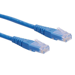 ROLINE Cordon Cat.6 UTP bleu 0,3m