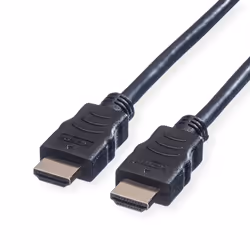 Value Câble HDMI High Speed avec Ethernet 5,0m, 5 m, HDMI Type A (Standard), HDMI Type A (Standard), Noir