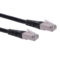 ROLINE Cordon Cat.6 S/FTP (PiMF) noir 1,5m