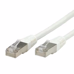 Value Cordon Cat.6 S/FTP (PiMF) confectionné blanc 2,0m, 2 m, Cat6, S/FTP (S-STP), RJ-45, RJ-45