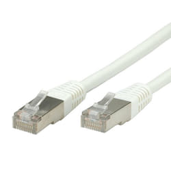 Value Cordon Cat.6 S/FTP (PiMF) confectionné blanc 5,0m