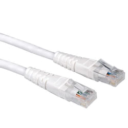 Value Câble patch UTP confectionné, Cat.6 blanc 0,5m
