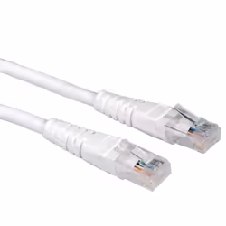Value Cordon Cat.6 UTP confectionné blanc 1,0m, U/UTP (UTP)
