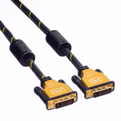 ROLINE GOLD Câble pour écran DVI, M-M, (24+1) dual link 2,0m - Vue supplémentaire 3