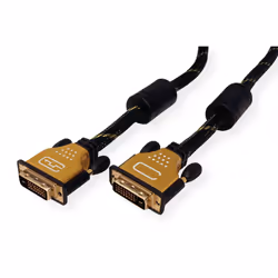 ROLINE GOLD Câble pour écran DVI, M-M, (24+1) dual link 5,0m