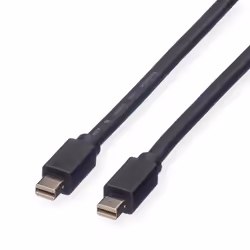 ROLINE Câble DisplayPort Mini DP M - Mini DP M 3,0m, 3 m, Mini DisplayPort, Mini DisplayPort, Mâle, Mâle, 2560 x 1600 pixels