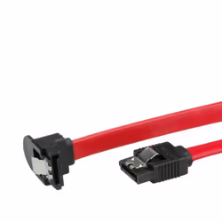 ROLINE Câble SATA 6.0 Gbit/s interne avec attache, coudé 1,0 m