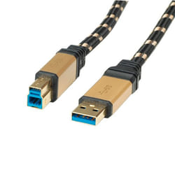 ROLINE GOLD Câble USB 3.0, type A mâle - B mâle 1,8m