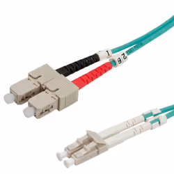 Value Câble FO 50/125µm, LC/SC, OM3, turquoise 3m, 3 m, OM3, LC, SC