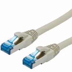 Value Câble Patch S/FTP Cat. 6a / 10 Gigabit, gris 3,0m, 3 m, Cat6a, S/FTP (S-STP), RJ-45, RJ-45