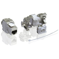 Value Keystone Cat.6a, RJ-45, blindé, sans outil