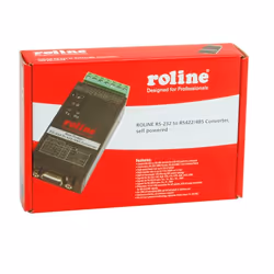 ROLINE Convertisseur RS232 vers RS422/485 pour rail DIN auto-alimenté
