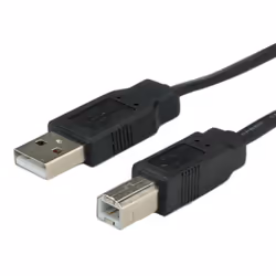 ROLINE Câble USB 2.0 plat pour Notebook 0,8m