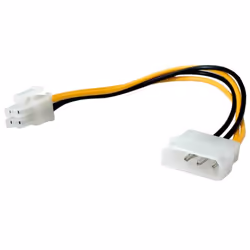 ROLINE Câble d'alimentation interne 4 pins HDD / ATX12V-P4 4 pins alimentation 0,15 m
