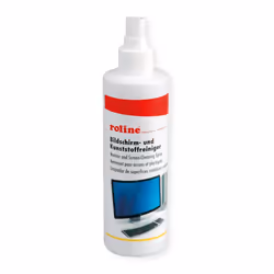 ROLINE 19044125, Pulvérisateur de nettoyage d'équipement électronique, Métal/Plastique, Écrans/Plastiques, 250 ml, Multicolor ...