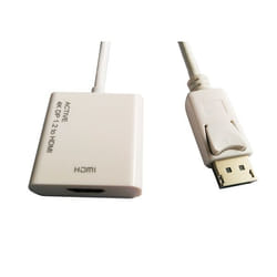 ROLINE Adaptateur DisplayPort - HDMI, actif, v1.2, DP M-HDMI F