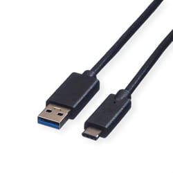 ROLINE Câble USB 3.1, A-C, M/M 0,5 m