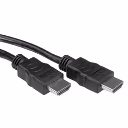 Value Câble HDMI High Speed avec Ethernet, LSOH 1,0m, 1 m, HDMI Type A (Standard), HDMI Type A (Standard), Compatibilité 3D, ...