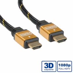 ROLINE GOLD Câble HDMI High Speed avec Ethernet