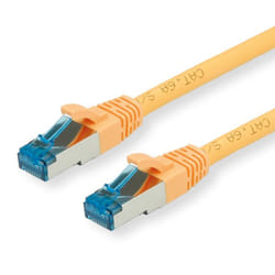 Value 0.5m S/FTP Cat.6a câble de réseau Jaune 0,5 m Cat6a S/FTP (S-STP)
