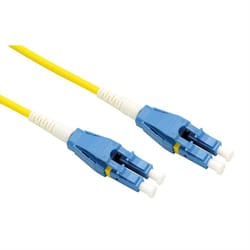 ROLINE 21.15.8789 câble de fibre optique 10 m LC OS2 Jaune