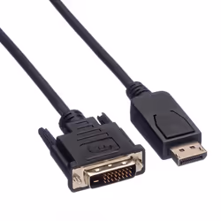 Value Câble DisplayPort DP M - DVI(24+1) M, LSOH 1,0m