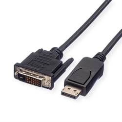 Value Câble DisplayPort DP M - DVI(24+1) M, LSOH 3,0m