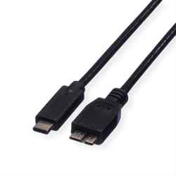 ROLINE Câble USB 3.1, C-Micro B, M/M 0,5m