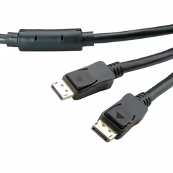 Value 14.99.3496 câble DisplayPort 20 m Noir