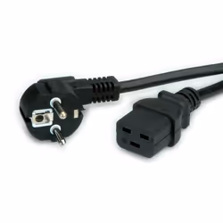 Value 19.99.1553, 3 m, CEE7/7, Coupleur C19, 250 V, 16 A