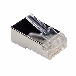 Value 21.99.3065 connecteur de fils RJ-45 Métallique, Transparent