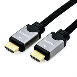 ROLINE 11.04.5850 câble HDMI 1 m HDMI Type A (Standard) Noir, Argent