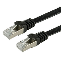 Value 21.99.0832 câble de réseau Noir 2 m Cat6a F/UTP (FTP)