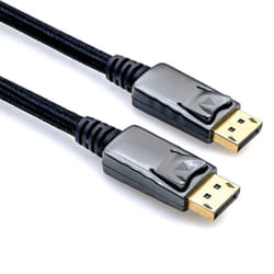 ROLINE 11.04.5882 câble DisplayPort 3 m Noir, Métallique