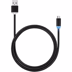 ROLINE 11.02.8318, 1 m, USB A, Micro-USB B, USB 2.0, Mâle/Mâle, Noir