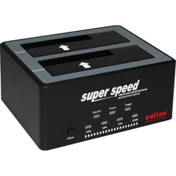 ROLINE 16.01.4122 Station d'accueil de disques de stockage USB 3.2 Gen 1 (3.1 Gen 1) Type-B Noir