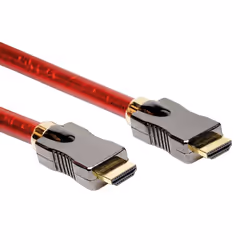 ROLINE 11.04.5905, 5 m, HDMI Type A (Standard), 2 x HDMI Type A (Standard), 7680 x 4320 pixels, Rouge
