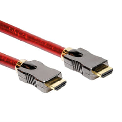 ROLINE 11.04.5905 câble HDMI 5 m HDMI Type A (Standard) 2 x HDMI Type A (Standard) Rouge