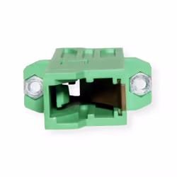 ROLINE 21.17.0040 adaptateur de fibres optiques E-2000 (LSH) Vert