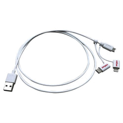 ROLINE 11.02.8329 câble USB 1 m USB 2.0 USB A Micro-USB B Blanc