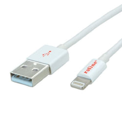 ROLINE Câble de charge et synchronisation pour appareils Apple à connecteur Lightning 1,8 m