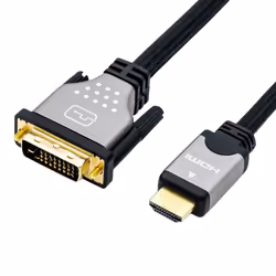 ROLINE 11.04.5876, 1,5 m, HDMI Type A (Standard), DVI-D, Mâle, Mâle, Droit