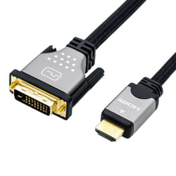 ROLINE 11.04.5876 câble vidéo et adaptateur 1,5 m HDMI Type A (Standard) DVI-D Noir, Argent