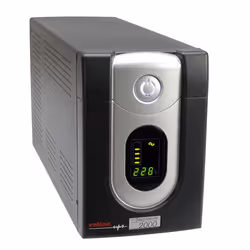 ROLINE DesignSecure 2000, Interactivité de ligne, 2 kVA, 1200 W, 230 V, 50 Hz, 230 V
