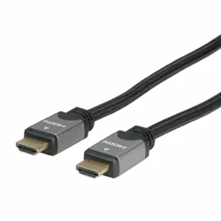 ROLINE 11.04.5856 câble HDMI 1,5 m HDMI Type A (Standard) Noir, Argent