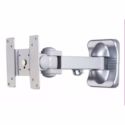 Value Fixation LCD, montage mural, 3 pivots, 10 kg, 75 x 75 mm, 100 x 100 mm, 180 - 180°, Argent