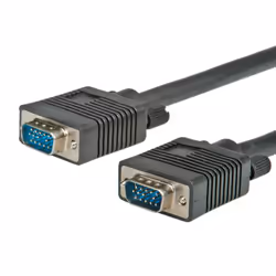 Value 11.99.5252, 2 m, VGA (D-Sub), VGA (D-Sub), Noir, 1 pièce(s), Mâle/Mâle